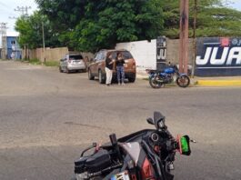 Choque entre moto y camioneta dejó un lesionado