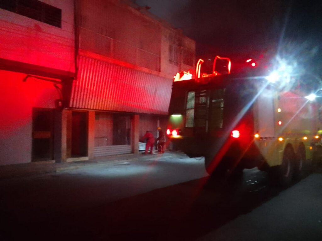 Conato de incendio en una zapatería del centro