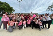 La Unefm vistió de rosa al municipio Falcón La Unefm vistió de rosa al municipio Falcón