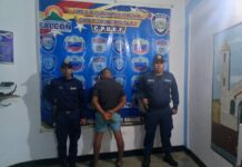 Hombre detenido por lesiones y amenaza a la vida en Mirimire Hombre detenido por lesiones y amenaza a la vida en Mirimire