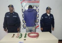 Por hurto de material estratégico detuvieron a un hombre Los Taques | Por hurto de material estratégico lo detuvieron