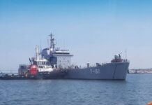 Buque de la Armada encalló en costas del municipio Zamora