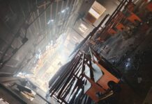 Así se quemó una iglesia en Punto Fijo