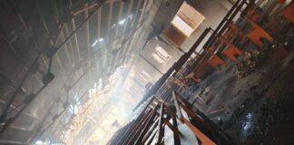 Así se quemó una iglesia en Punto Fijo