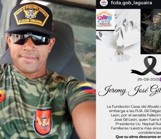 Extraoficial: este militar falleció ahogado durante maniobras en Falcón Extraoficial: este militar falleció durante maniobras en Falcón