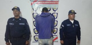 Privado de libertad sujeto que hurtaba cableado eléctrico en la Intercomunal Alí Primera