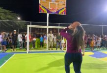 Reinauguran cancha deportiva en sector El Oasis – Etapa I