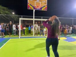 Reinauguran cancha deportiva en sector El Oasis – Etapa I