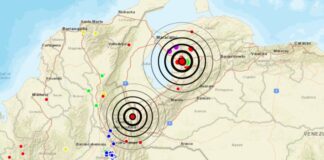 Funvisis reporta cinco sismos en Venezuela este lunes #6Oct