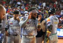 Tigres de Aragua golpeó primero y derrotó a Cardenales de Lara Tigres de Aragua golpeó primero y derrotó a Cardenales de Lara