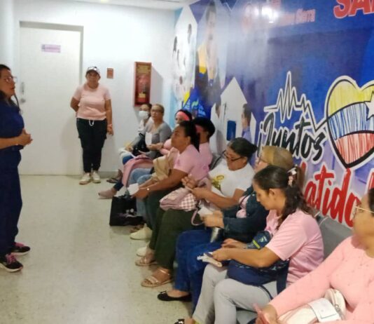 Continúa Programación del Mes Rosa con jornada de diagnóstico clínico para mujeres del Municipio Falcón