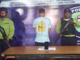 Detenido en Punto Fijo por pagar una comida con capture falso