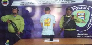 Detenido en Punto Fijo por pagar una comida con capture falso