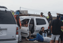 Triple colisión en la avenida Bolívar de Punto Fijo deja tres heridos