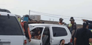 Triple colisión en la avenida Bolívar de Punto Fijo deja tres heridos