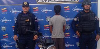 Aprehendido ciudadano por maniobras prohibidas y resistencia a la autoridad