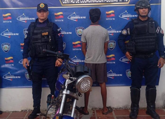 aprehendido ciudadano por resistencia a la autoridad