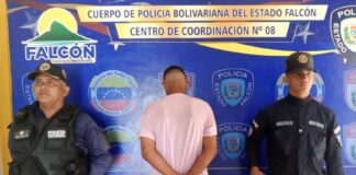 Capturado delincuente por amenazar y robar un celular a una dama