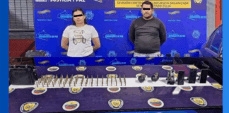 Dos detenidos por tráfico de granadas