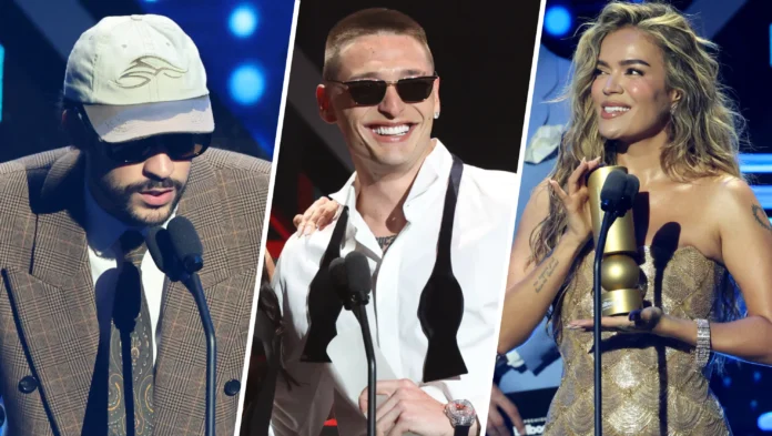 Lista completa de ganadores de los Premios Billboard 2025
