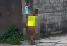 Venezolano acusado de robos fue desnudado y amarrado a un poste