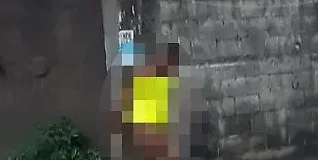 Venezolano acusado de robos fue desnudado y amarrado a un poste