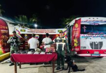 Falcon: Detenidos por transportar más de seis kilos de marihuana en una maleta