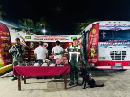 Falcón: Detenidos por transportar más de seis kilos de marihuana en una maleta