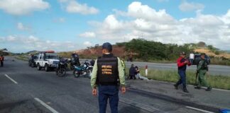 Accidente entre gandola y moto dejó una mujer fallecida