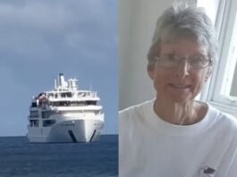 Anciana murió tras ser olvidada en una isla por un crucero Anciana murió tras ser olvidada en una isla por un crucero
