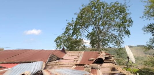 Lluvias afectaron 14 familias en Churuguara