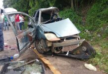 Colisión entre gandola y un vehículo Spark dejó un fallecido en Tocópero