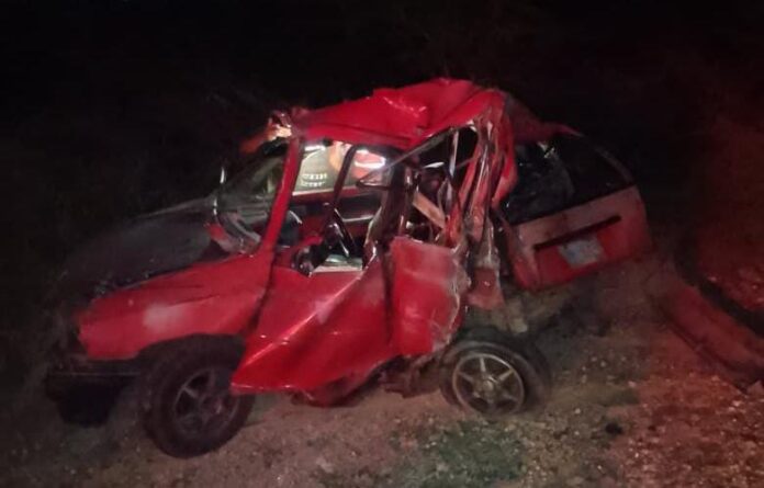 Colisión Yabuquiva y el Taparo 1