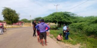 Colisión de motos en Charaima deja una madre y su hija lesionadas