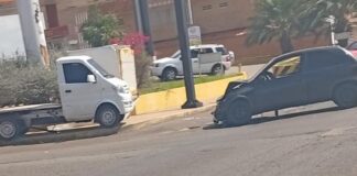 Colisión de vehículos dejó dos lesionados en Punto Fijo