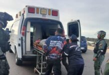 Comerciante cayó al pavimento de la Bajada de Guaranao