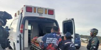 Comerciante cayó al pavimento de la Bajada de Guaranao