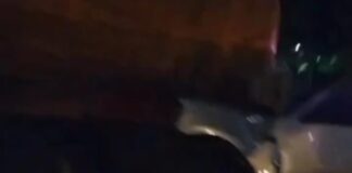 Conductor sufrió severas lesiones al chocar con una gandola