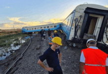 Descarrilamiento de tren deja 20 heridos en Buenos Aires