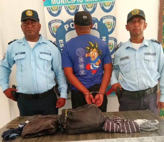 Despojó a un adolescente de sus pertenencias y Polifalcón lo aprehendió en Coro