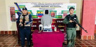 Detienen a hombre con nueve panelas de droga en Zazárida