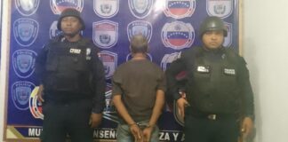 Detenido por lanzar piedras y herir a una funcionaria