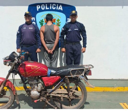Detenido por resistencia a la autoridad en Dabajuro