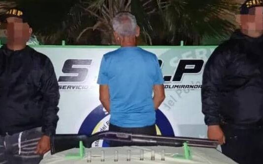Detenido sexagenario por porte Ilicito en la zona industrial de Coro