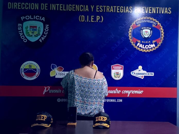 Diep aprehendió a mujer por estafa