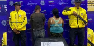 A él le quitaron 39 y a ella 68 cebollitas de droga en el sector Universitario