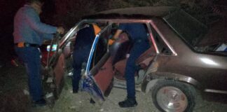 Encunetamiento de vehículo en la Coro – Punto Fijo dejó un lesionado la noche del domingo