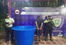 Éste sujeto dejó el Complejo Educativo Alejandro Petión sin agua