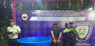 Éste sujeto dejó el Complejo Educativo Alejandro Petión sin agua