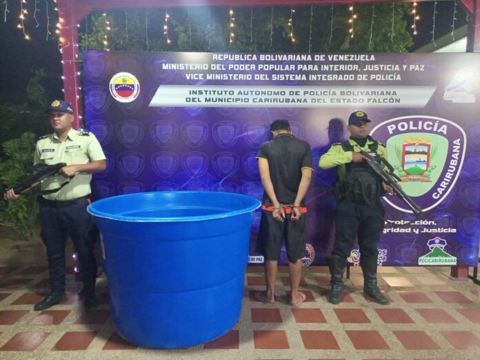 Este sujeto dejó el Alejandro Petión sin tanque de agua